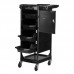 Hairdressing Trolley GABBIANO FX10C, black